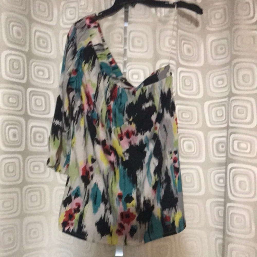 Angie’s one shoulder top